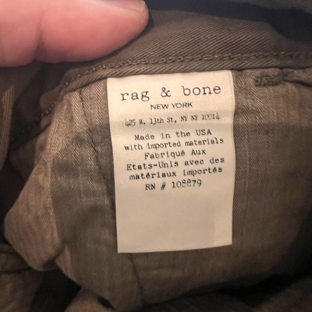 Rag & Bone Fit 2 Classic Chinos In Size 29 And Co… - image 5